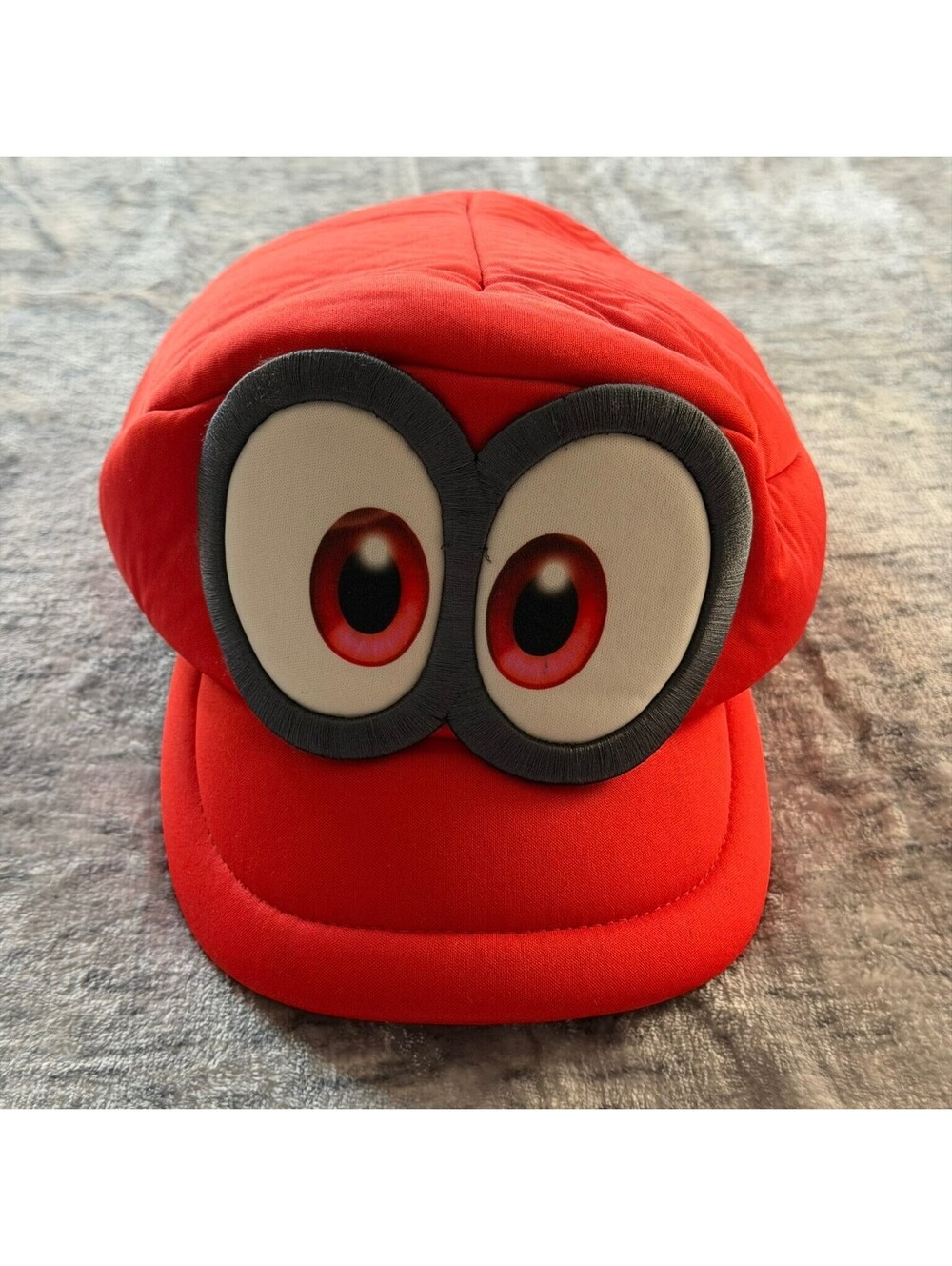Nintendo Super Mario Odyssey Cappy Hat Men's One Size Fits Most Red Cap